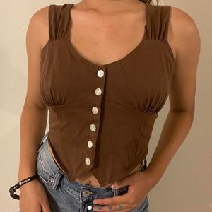 Corset Style Top